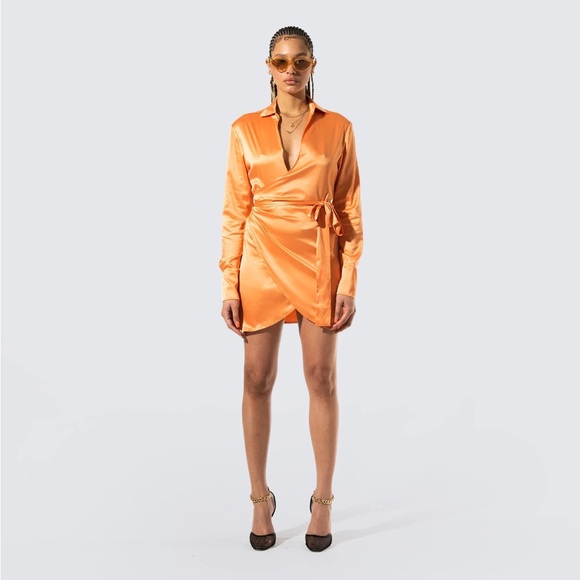 Finesse Remi Wrap Shirt Dress - Picture 7 of 14